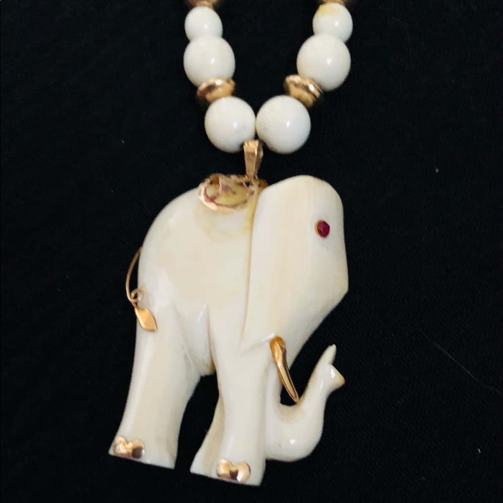 COPY - Elephant Necklace 12”